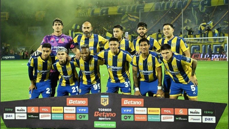 Los titulares canallas que salieron a jugar este domingo en Arroyito.