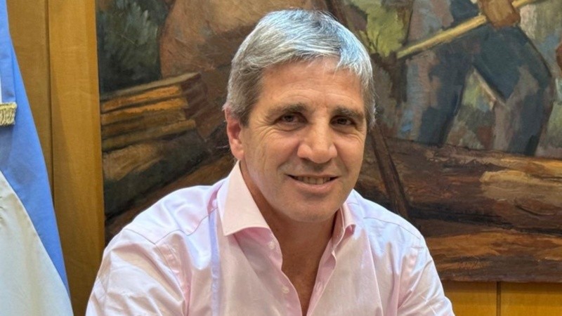 El ministro de Economía, Luis Caputo.