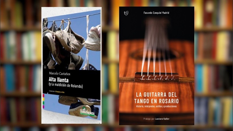 Las portadas de los libros 