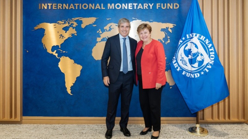 Caputo y Georgieva este miércoles en Washington.