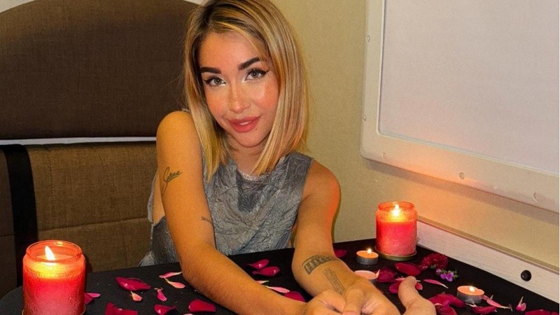 La cantante María Becerra.