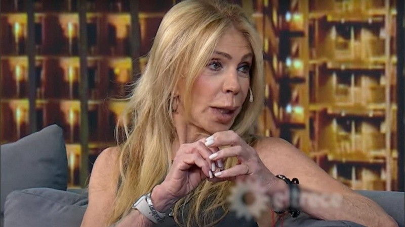 La actriz Silvia Pérez.