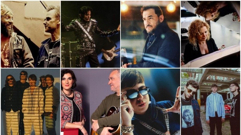 Un fin de semana con música en vivo en Rosario.