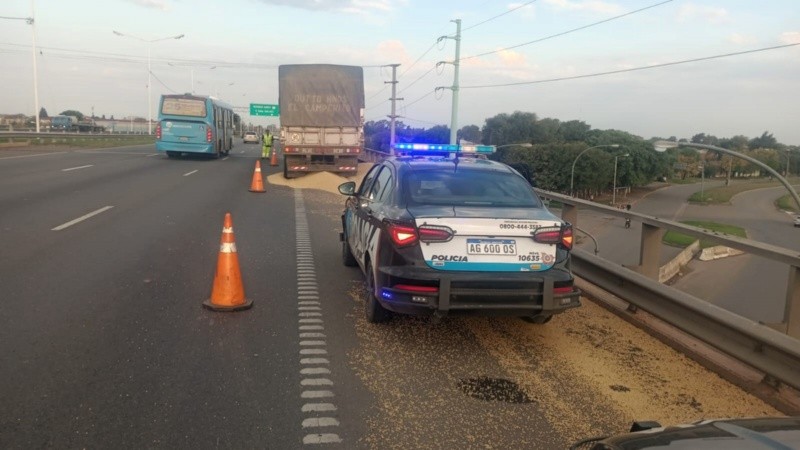 La policía pudo intervenir a tiempo para, al menos, atrapar a un sospechoso.