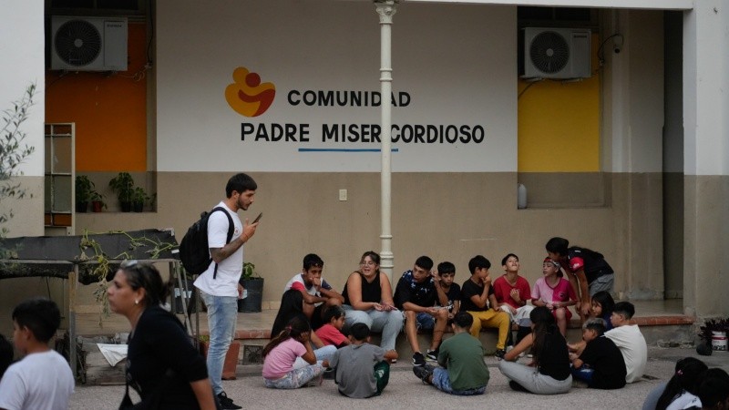 El miércoles pasado hubo un encuentro de los centros para niños en la sede central de Gálvez al 700.