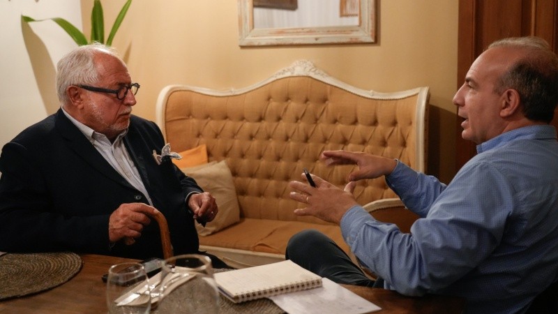 Guelar estuvo esta semana en la ciudad disertando en el tradicional almuerzo de los miércoles del Rotary Club de Rosario.