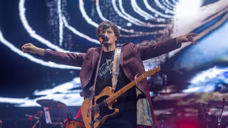 Andrés Ciro, frontman de Los Piojos.