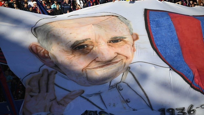 El papa Francisco fue uno de los grandes protagonistas de la tarde.