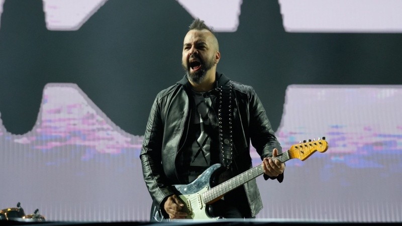 El guitarrista Juan Ábalos.