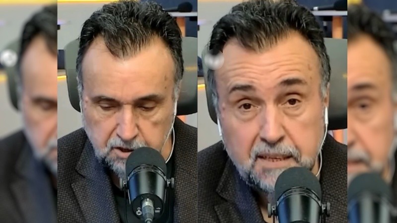 El periedista Roberto Navarro.