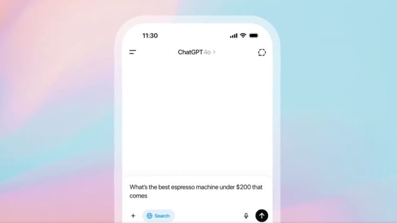 OpenAI lanzó una función de resultados optimizados para realizar compras online a través de ChatGPT .