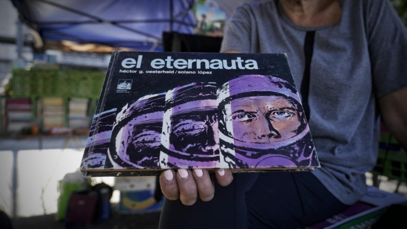 Un hallazgo en las calles rosarinas: una edición de colección de El Eternauta, de 1975.