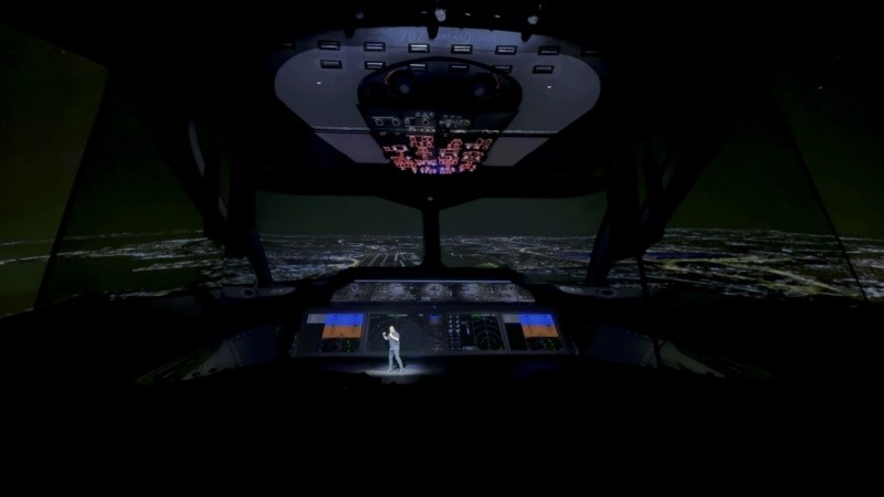 Enrique Piñeyro en su espectáculo