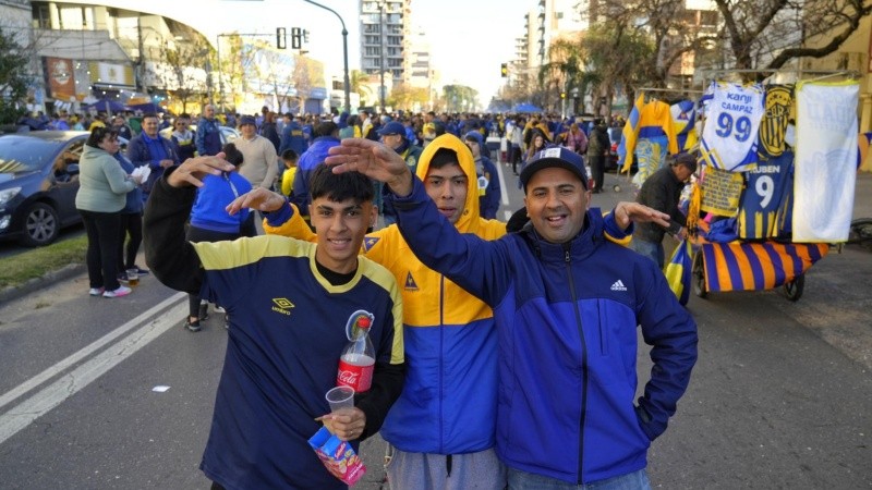 La previa canalla en el Gigante antes del cruce ante Huracán.