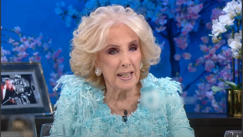 La conductora habló de la posibilidad de retirarse