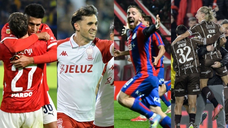 Independiente, Huracán, San Lorenzo y Platense quieren ser campeones.