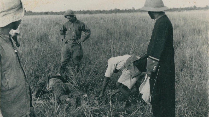 Una de las cerca de 200 fotos tomadas por el médico rosarino.