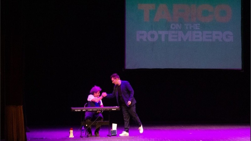 El espectáculo Tarico on the Rotemberg llega a Rosario para sacudir la ciudad de risa. La cita es el sábado 7 de junio, a las 20, en teatro Fundación Astengo, Mitre 754. 