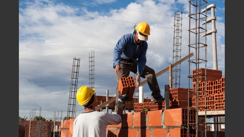La construcción volvió a registrar en septiembre pasado una nueva suba mensual.