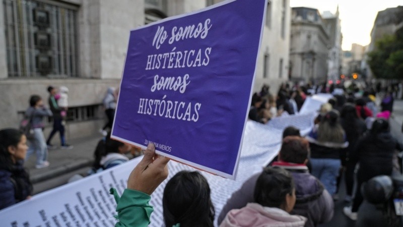 Nueva marcha en Rosario, a 10 años de Ni una menos.