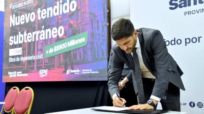 Pullaro se garantizó recursos para no detener un plan de obra pública que pretende convertir en bandera de su gestión.