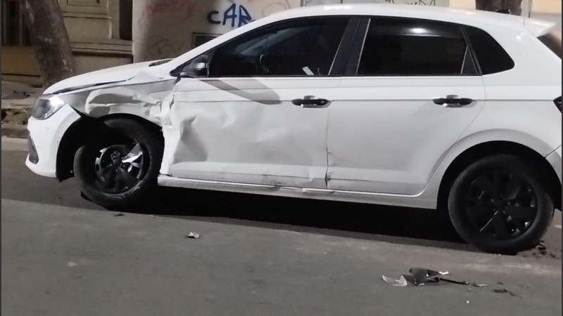 El Polo color blanco es el que se llevó la peor parte.