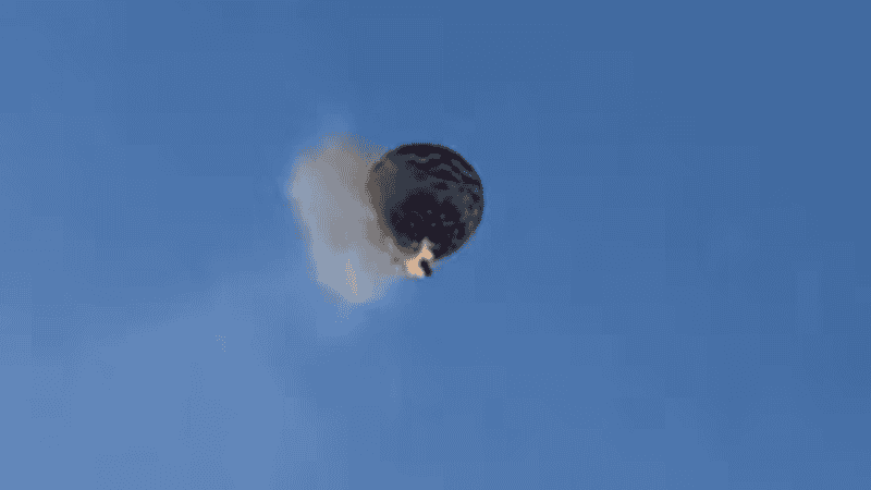 Así comenzó el incendio.