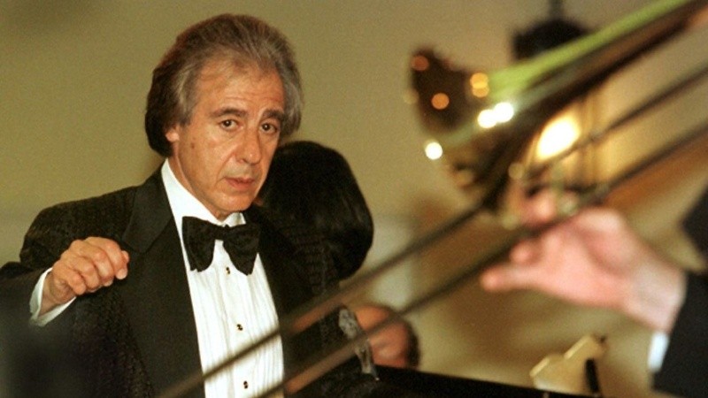 Schifrin durante una presentación en el Lincoln Center en Nueva York, en 2005.