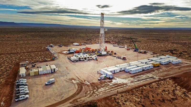 Un pozo de producción en Vaca Muerta, parte de los activos de la YPF nacionalizada.