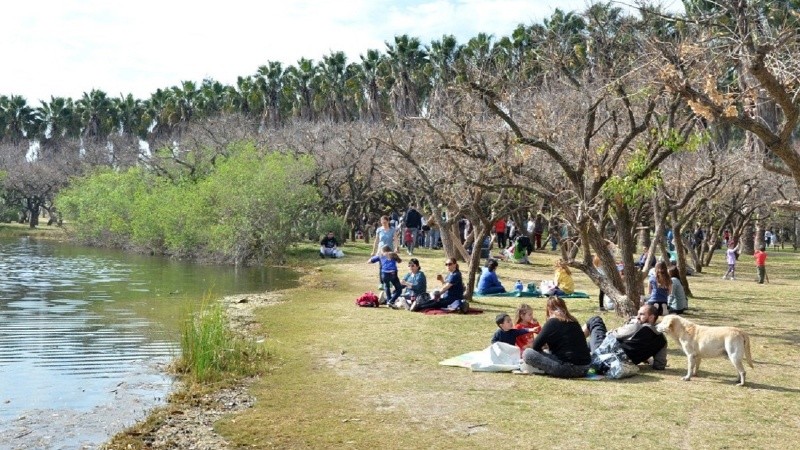 El Bosque de los Constituyentes es el espacio verde más grande de la ciudad de Rosario con escala regional.