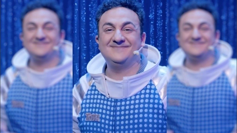 El actor y animador Diego Topa.