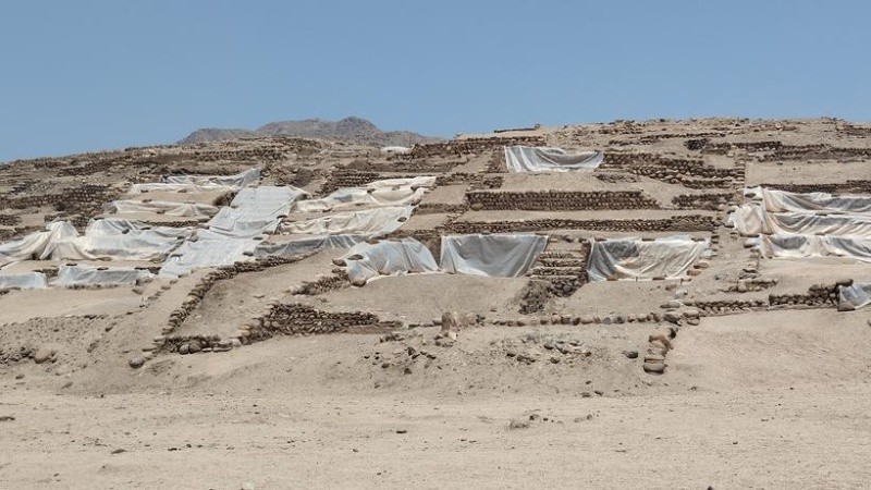 los arqueólogos encontraron 18 estructuras entre templos ceremoniales y casas.