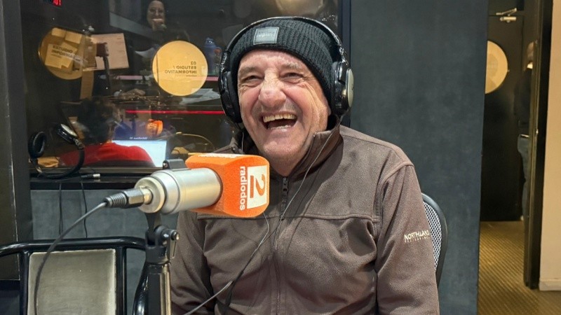 Goity en su paso por Radio 2 este martes 8 de julio.