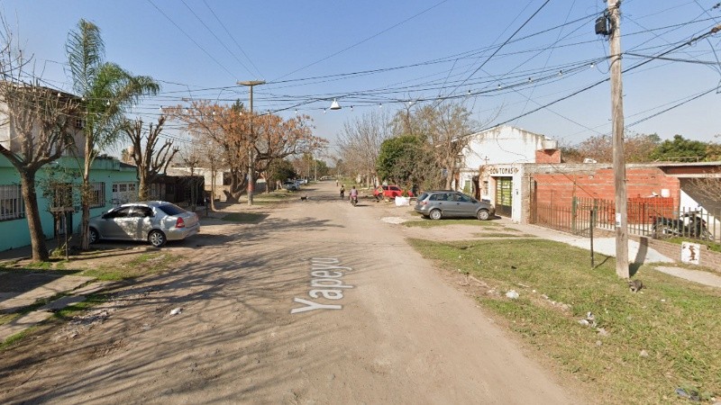 Yapeyú al 400, donde tuvo lugar el crimen.