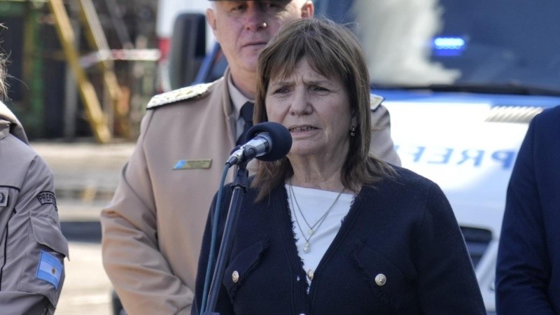 Bullrich criticó la 