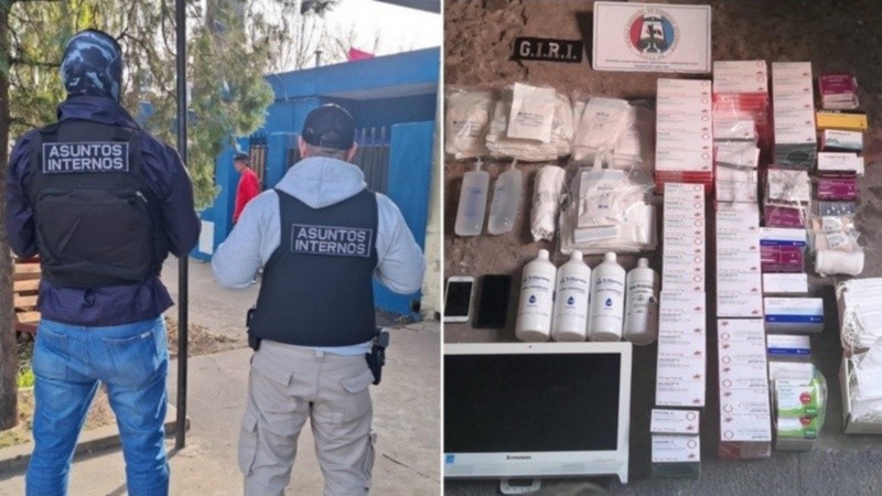 No hay dudas de que los insumos secuestrados pertenecen al stock del Heca, dijo Caterina.