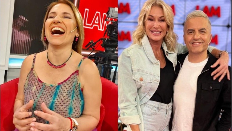 Fernanda Iglesias, Yanina Latorre y Ángel de Brito.