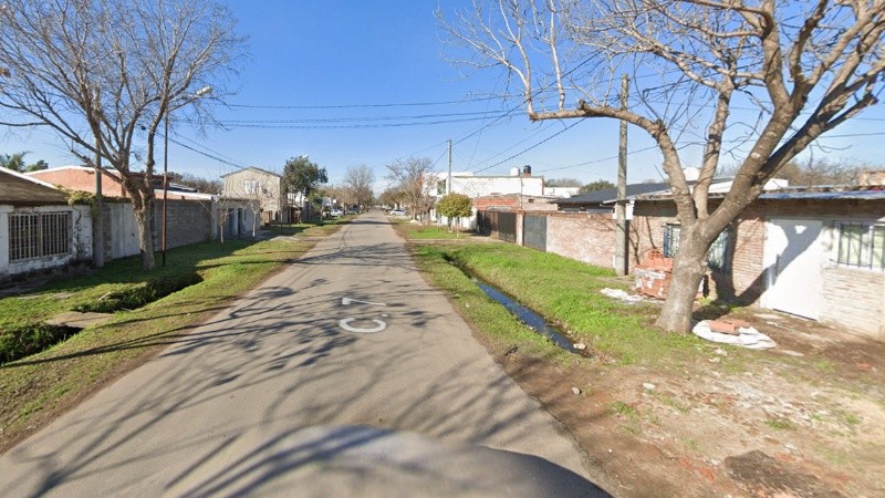 La balacera fue en Calle 7 al 2400.