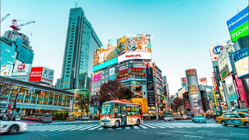 Tokio, en Japón, ocupa el segundo lugar con un alza del 155 %.