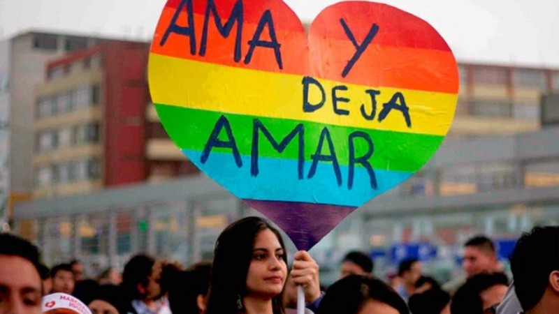 Manifestación en la puerta del Congreso de la Nación el 15 de julio de 2010.