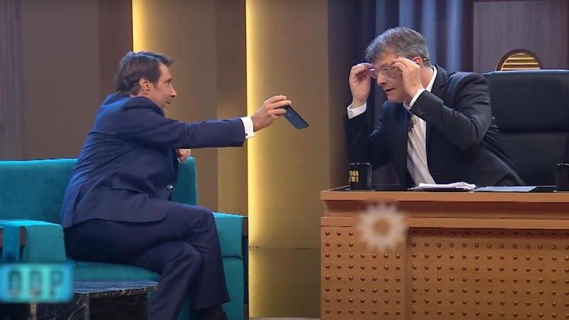 Eduardo Feinmann y Mario Pergolini.