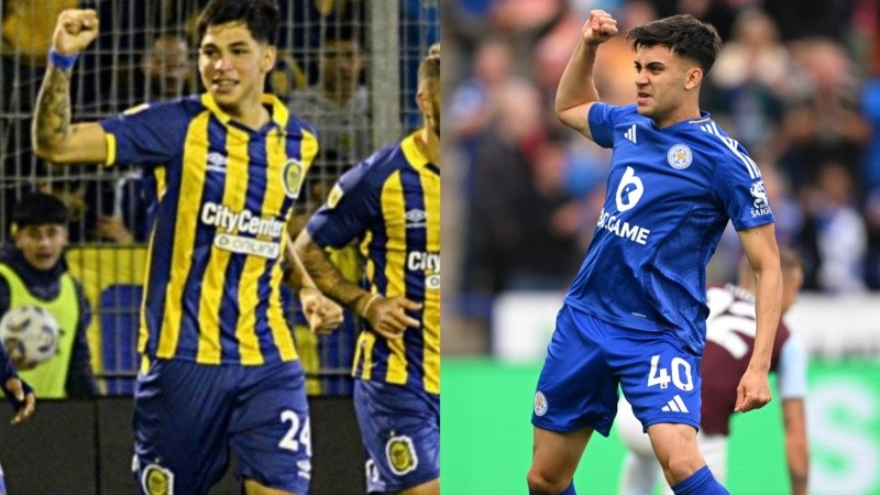 Juan Giménez y Facundo Buonanotte, dos jugadores que podrían generarle importantes ingresos de dinero a Central en este mercado de pases.