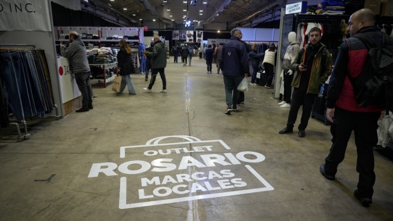 Decenas de marcas rosarinas en el outlet de la ex Rural hasta el domingo