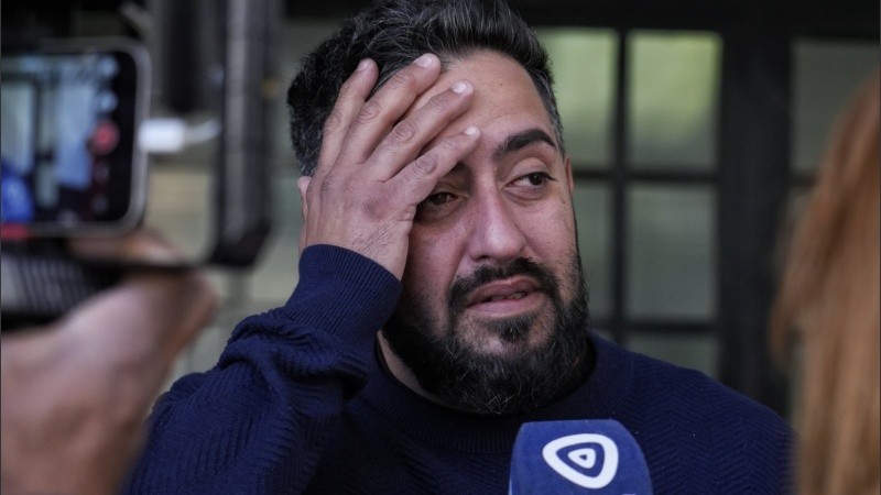 Gonzalo, el ex de María Florencia y padre del adolescente baleado.