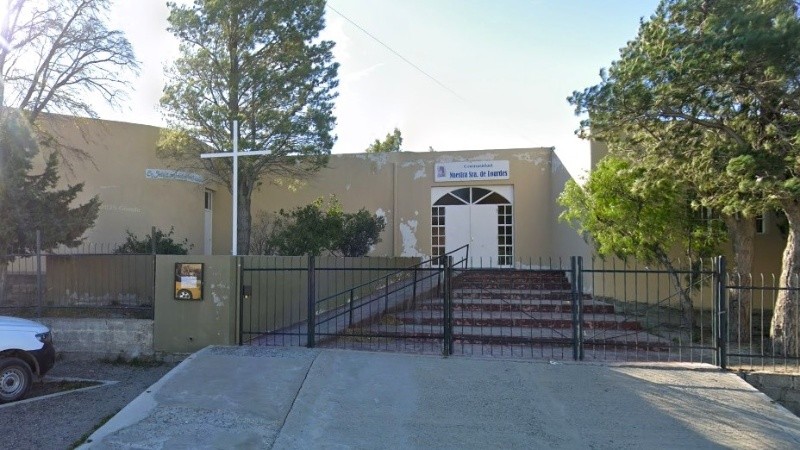 La capilla Nuestra Señora de Lourdes.