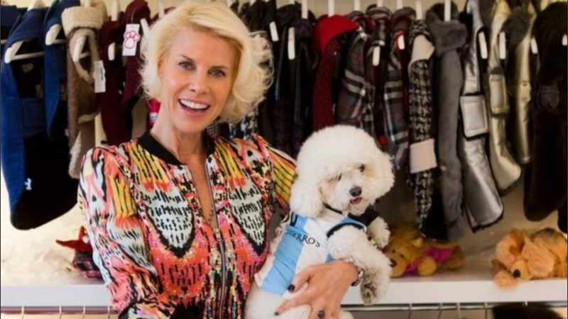 La exvedette y fashionista de ropa para perros encabeza la lisla de La Libertad Avanza.