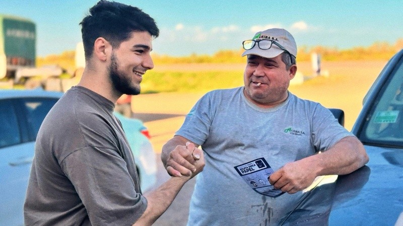 Agustín Pellegrini, candidato a diputado nacional por la provincia de Santa Fe de La Libertad Avanza.