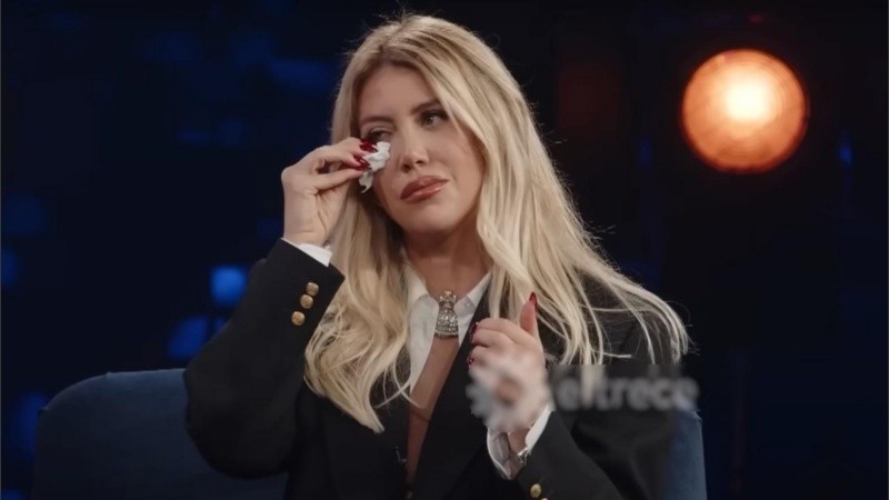 La empresaria y conductora Wanda Nara.