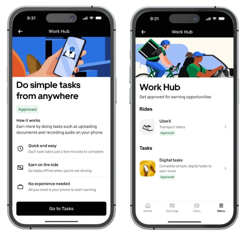 Uber pretende que su flota global de conductores sirva como vehículo para desarrollar modelos de IA.
