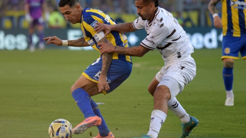 Angelito Di María es la gran figura de Central y del fútbol argentino. (Fotobaires)